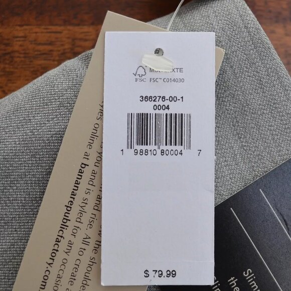 Banana Republic women's Petite Sloan gray Heathered Slim Ankle size 6 petite. - Picture 3 of 10